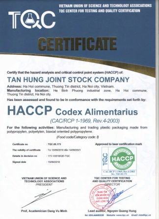 HACCP Codex Alimentarius